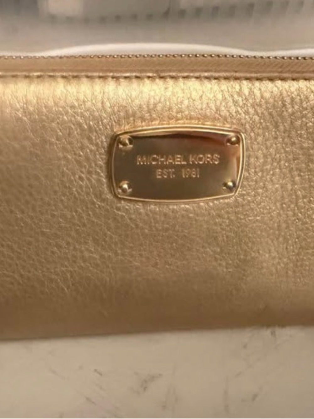 Michael Kors Metallic Gold Women’s Wallet